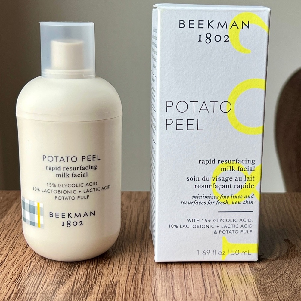 Beekman 1802 White and Yellow Skincare Peel